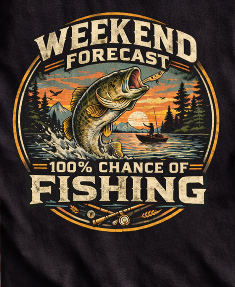 Weekend Forecast: 100%  Fishing