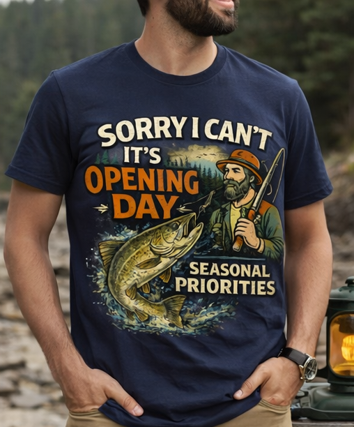 Sorry I Can’t It’s Opening Day