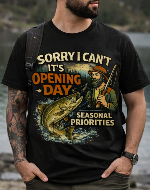 Sorry I Can’t It’s Opening Day